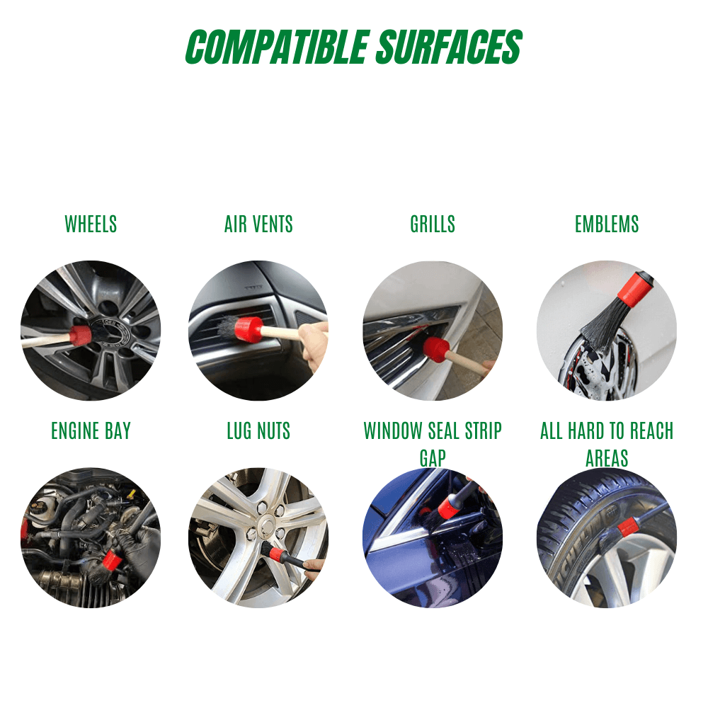 Car Detailing Brush Set Brush Kit Buy Online in India